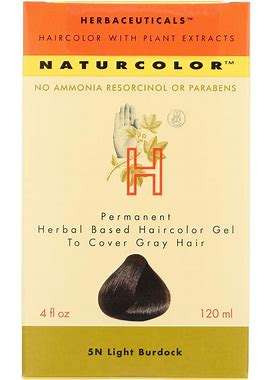 Naturcolor Haircolor Hair Dye - Light Burdock, 4 Ounce (5N)