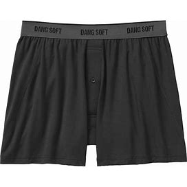 Men's Dang Soft Boxers - Black - Duluth Trading Company