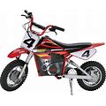 Razor MX500 Dirt Rocket Adult & Teen Ride On High-Torque Electric Motocross Motorcycle Dirt Bike, Speeds Up To 15 MPH, Ages 14 And Up, Red