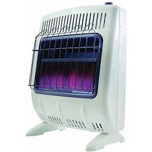 Mr. Heater F299731 Vent-Free Blue Flame Gas Heater, Natural Gas, 30000 Btu, 750 Sq-Ft Heating Area