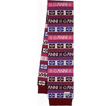 Graphic Wool Blend Scarf