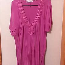Maurices Tops | Pink Dress Top | Color: Pink | Size: 2X