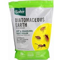 Safer 51703 Diatomaceous Earth-Bed Bug Flea, Ant, Crawling Insect Killer 4 Lb