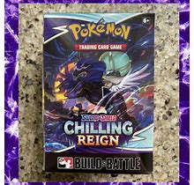 NEW! Pokemon Chilling Reign Prerelease Build And Battle Kit - SEALED, IN HAND