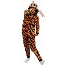 Kid's Animal Onesie Pajama, Tiger, M
