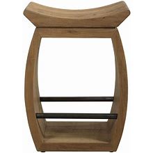 Connor - 25 Inch Modern Wood Counter Stool Accent Furniture Uttermost 24988