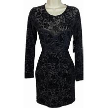 Lulu's Dresses | Lulus Womens Cor-Set To Go Black Velvet & Lace Dress Nwt | Color: Black | Size: S