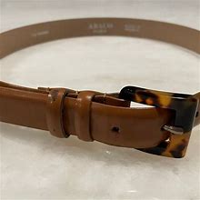 Abaco Leather Belt - Women | Color: Brown | Size: Xs