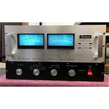 Mcintosh Mc-2500 Stereo Power Amplifier Silver 100V Used Japan Mc2500