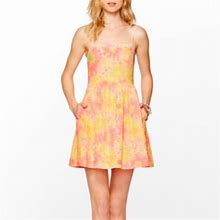 Lilly Pulitzer Dresses | Lilly Pulitzer Bethany Neon Pink Yellow Dress Sz 6 | Color: Pink/Yellow | Size: 6