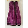 Arizona Jeans Purple Strapless Dress Size S Stretch Polka Dots