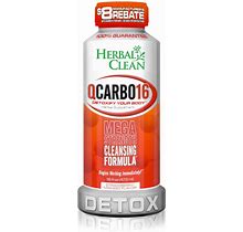 Herbal Clean Qcarbo16 Detox Strawberry Mango 16 Oz