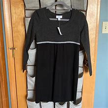 Loft Dresses | Ann Taylor Loft Knit Dress Size Petite Small Nwt Beautiful! | Color: Black | Size: Sp