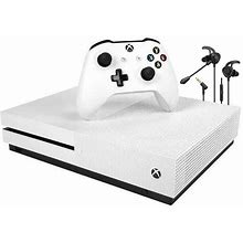 Microsoft Xbox One S 500GB Gaming Console With Battle Buds Manufacturer Refurbished