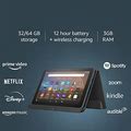 Amazon Fire Hd 8 Plus Tablet Hd Display 64 Gb Our Best 8 Tablet For Portable Entertainment Slate Made For Wireless Charging Dock