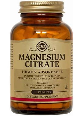 Solgar, Magnesium Citrate California Only, 120 Tablets