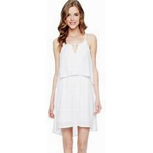 Splendid Dresses | Splendid White Tiered Hi Low Dress | Color: White | Size: S
