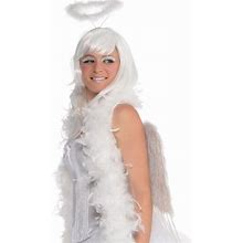 Adult White Feather Boa White | Halloween Store | Costume Accessories