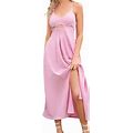 Eashery Dresses For Womens Short Dress Loose Women's Casual Dresses Womens Dresses Summer Casual Pink XX-Large