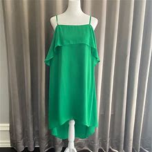 Alice + Olivia Dresses | Alice And Olivia Slip Dress Size L/G | Color: Green | Size: L