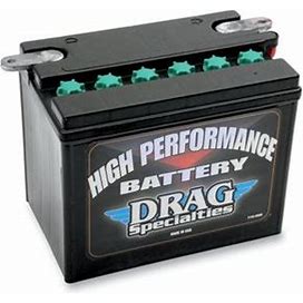 Drag Specialties High Performance 12-Volt Lead Acid Battery - 2113-0008