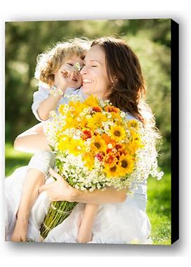 Large Canvas Prints - Custom Sizes - Museum Quality | Personalized Mother's Day Photo Gifts