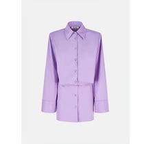 The Attico ''Margot'' Lavender Mini Dress - Purple - Mini Dresses Size 40