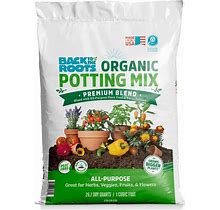 Back To The Roots Organic Potting Mix All-Purpose Premium Blend Soil, 1 Cu Ft