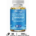 Triple Magnesium Complex 300 Mg - Muscle And Bone Health - High Absorption