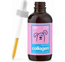 Skin And Coat Supplement For Dogs, Cats | Taily Liquid Collagen For Dogs | Itch