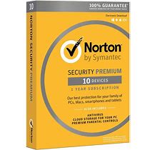 Norton Security Premium 10 Devices