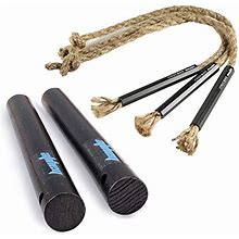 Bayite Pack Pf (2) Ferro Rods 1/2" X 5' XL Survival Fire Starter And Crocsee Pack Of (3) Survival Wick Hemp Cords Tinder