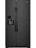 Whirlpool - 21.4 Cu. Ft. Side-By-Side Refrigerator - Black