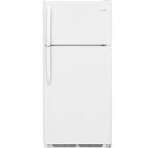 29.6 in. 20.4 Cu. Ft. Top Freezer Refrigerator In White
