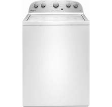 Whirlpool WTW4816FW 3.5 Cu. Ft. Top Load Washer W/ Deep Water Wash Option - White - White - Porcelain - Washers & Dryers - Washers - Refurbished