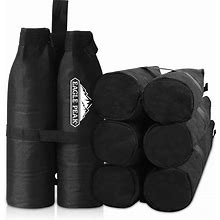 Eagle Peak Canopy Weight Bags 4-Pack, Heavy Duty Sand Bags For Pop Up Canopy Tent, Gazebo, And Greenhouse (Sand Not Included)