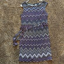 Ann Taylor Dresses | Ann Taylor 10P Dress | Color: Black/Purple | Size: 10P