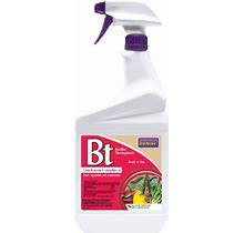 Bonide 806 Bacillus Thuricide (BT) Spray, Ready To Use, 1 Quart - 1 Quart