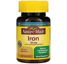 Nature Made, Iron, 65 Mg, 180 Tablets