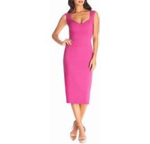 Dress The Population Women's Elle Sheath Dress - Hibiscus - Size XS