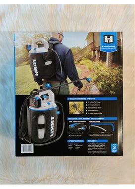 Hart 2 Gallon Backpack Chemical Sprayer Kit With Battery And Charger