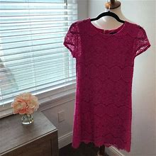 Laundry By Shelli Segal Dresses | Super Cute Pink Lace Dress | Color: Pink | Size: 2