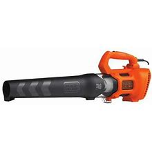 Black & Decker BEBL750 Corded Electric Axial Leaf Blower, 9 Amps