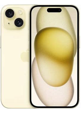 Apple iPhone 15 128 GB In Yellow | Smartphone | Verizon (With Contract)