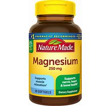 Nature Made Magnesium 250 Mg Softgels