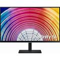 Samsung 24-Inch QHD Computer Monitor 75Hz HDMI Monitor Vertical 1440P IPS Monitor HDR10 (1 Billion Colors) TUV-Certified Intelligent Eye Care S60A (LS