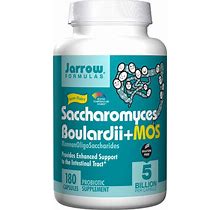 Jarrow Formulas Saccharomyces Boulardii Plus Mos Billion - 180 Veggie Caps Size 5