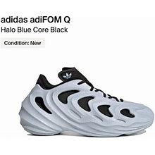 Adi Fom Q Slides Halo Blue / Black Adifom Mens Us 13 Sandals Adidas