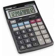 Victor Technology 1180-3A Finance Desktop Calculator,Lcd,12 Digits