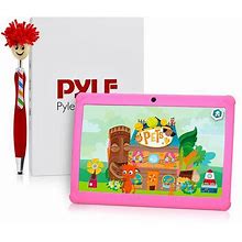Pyle 10.1" Full HD Android Tablet For Kids-1080P Full HD Display, Quad-Core